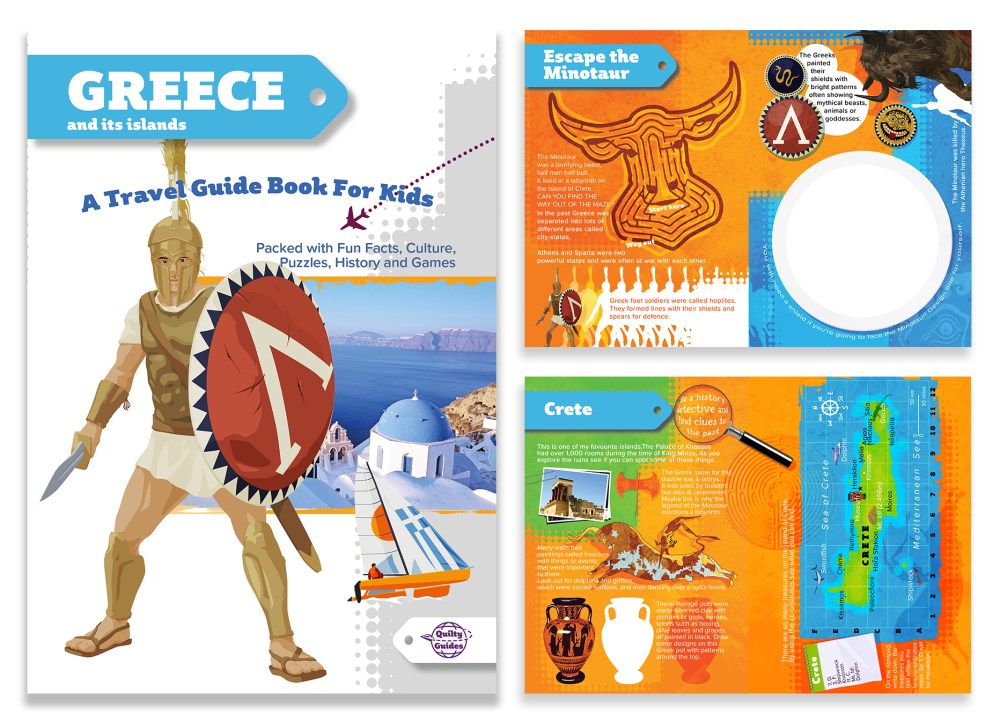 Greece - double spread